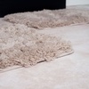image:image3Piece Bathroom Rug Set  NonSlip Bath Mat Set with Bath Rug Contour Mat and Toilet Lid Cover  Machine Washable Mats by Lavish Home BlackTaupe