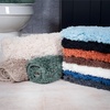 image:image3Piece Bathroom Rug Set  NonSlip Bath Mat Set with Bath Rug Contour Mat and Toilet Lid Cover  Machine Washable Mats by Lavish Home BlackTaupe