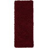 image:imageBath Mat  58x24Inch Bathroom Runner with NonSlip Backing  Absorbent HighPile Chenille Memory Foam Bathroom Rug by Lavish Home Burgundy