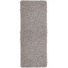 image:imageBath Mat  58x24Inch Bathroom Runner with NonSlip Backing  Absorbent HighPile Chenille Memory Foam Bathroom Rug by Lavish Home Gray