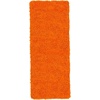 image:imageBath Mat  58x24Inch Bathroom Runner with NonSlip Backing  Absorbent HighPile Chenille Memory Foam Bathroom Rug by Lavish Home Orange