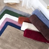 image:imageCotton Bath Mat Set 2 Piece 100 Percent Cotton Mats Reversible Soft Absorbent and Machine Washable Bathroom Rugs By Lavish Home Blue 35x22x05