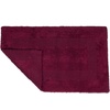 image:imageCotton Bath Mat Set 2 Piece 100 Percent Cotton Mats Reversible Soft Absorbent and Machine Washable Bathroom Rugs By Lavish Home Burgundy 35x22x05