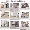 image:imageLavish Home 2 Piece Memory Foam Shag Bath Mat  White 32x21x125