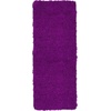 image:imageLavish Home Memory Foam Shag Bath Mat 24x58 Purple