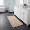 image:imageLavish Home Memory Foam Shag Bath Mat 2feet by 5feet  Ivory