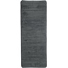 image:imageLavish Home Oversized Bathroom Rug Memory Foam Bath Mat in Gray Textured Stripes Extra Long NonSlip Absorbent Runner for Shower Tub or Kitchen