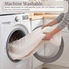 image:imageLavish Home Reversible Long Bath Mat Burgundy 60 x 24Ivory