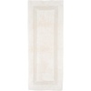 image:imageLavish Home Reversible Long Bath Mat Burgundy 60 x 24Ivory