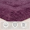 image:imageLavish Home Reversible Long Bath Mat Eggplant 60 x 24