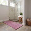 image:imageLavish Home Reversible Long Bath Mat Pink 60 x 24