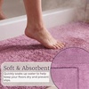 image:imageLavish Home Reversible Long Bath Mat Pink 60 x 24