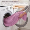 image:imageLavish Home Reversible Long Bath Mat Pink 60 x 24