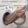 image:imageLavish Home Reversible Long Bath Mat Taupe 60 x 24