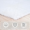 image:imageLavish Home Reversible Long Bath Mat White 60 x 24