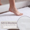 image:imageLavish Home Reversible Long Bath Mat White 60 x 24