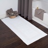image:imageLavish Home Reversible Long Bath Mat White 60 x 24
