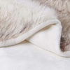 image:imageBedford Home Oversized Throw Blanket for Couch Amber Brown 60 x 70Pearl White