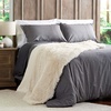 image:imageBedford Home Oversized Throw Blanket for Couch Amber Brown 60 x 70White