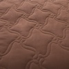 image:imageSolid Color Quilt by Lavish Home King  BlackChocolate