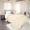 image:imageSolid Color Quilt by Lavish Home King  BlackIvory