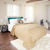 image:imageSolid Color Quilt by Lavish Home King  BlackTaupe