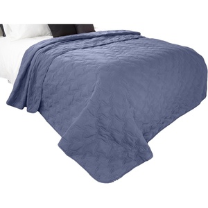 image:imageSolid Color Quilt by Lavish Home King  BlackNavy