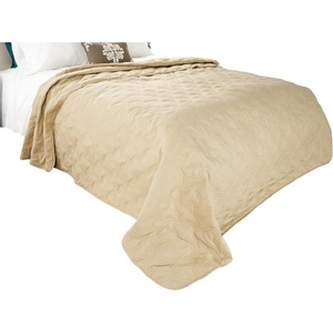 image:imageSolid Color Quilt by Lavish Home King  BlackTaupe