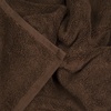 image:image100 Percent Cotton Towel Set Zero Twist Soft and Absorbent 6 Piece Set With 2 Bath Towels 2 Hand Towels and 2 Washcloths Chocolate By Lavish HomeChocolate