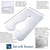 image:imageBluestone Pregnancy Pillow Body Cushions for Adults White 60 x 38