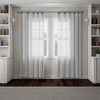 image:image1Inch Curtain Rod  Decorative Modern Urn Finials amp Hardware For Home Decor in Bedroom Living Room amp Kitchen 4884Inch by Lavish Home Gray