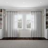 image:image1Inch Curtain Rod  Decorative Modern Urn Finials amp Hardware For Home Decor in Bedroom Living Room amp Kitchen 66120Inch by Lavish Home Gray