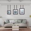 image:image1Inch Curtain Rod  Decorative Modern Urn Finials amp Hardware For Home Decor in Bedroom Living Room amp Kitchen 66120Inch by Lavish Home Gray