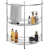 image:imageLavish Home Pedestal Sink Organizer Silver 2125 x 11 x 2325