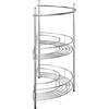 image:imageLavish Home Pedestal Sink Organizer Silver 2125 x 11 x 2325