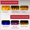 image:imageElectric Fireplace  72 Inch LED Wall or Recessed Fireplace Heater with Front Vent10 Ember Colors Touchscreen and Remote by Northwest Black72Inch