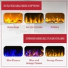image:imageNorthwest 60Inch Wall Mounted Electric Fireplace  Front Vent Heater with 3Color LED Flames 10 Ember Options Adjustable Brightness and Remote Black