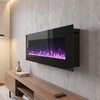 image:imageNorthwest No Heat Wall Mounted Fireplace Black 54 x 2054  Black  No Heat