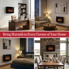 image:imageNorthwest Wall Mounted Electric Fireplace Black 255 x 4 x 2025