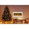 image:imageNorthwest Wall Mounted Electric Fireplace Heater  Adjustable LED Flames 36 Inch Wall Mounted Fireplace Heater with Remote Control Timer Heat and Brightness BlackWhite