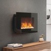 image:imageNorthwest Wall Mounted Electric Fireplace Heater Black 26x35x2025