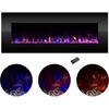 image:imageNorthwest No Heat Wall Mounted Fireplace Black 54 x 2054  Black  No Heat