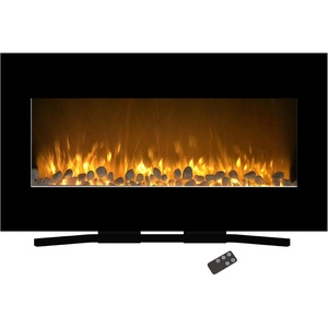 image:imageNorthwest Wall Mounted Electric Fireplace Black 36